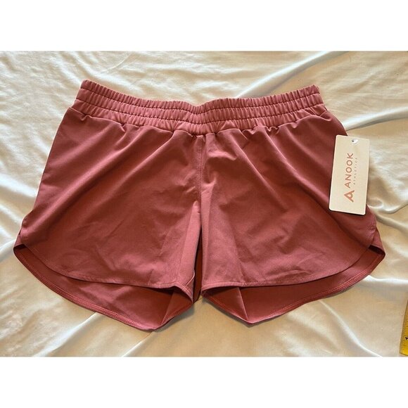 NWT Anook Athletics Austin Maternity Short Redwood Size Small 4-6 - Picture 1 of 11